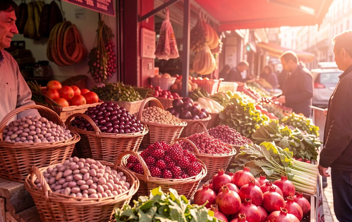 Frutos frescos en Madrid